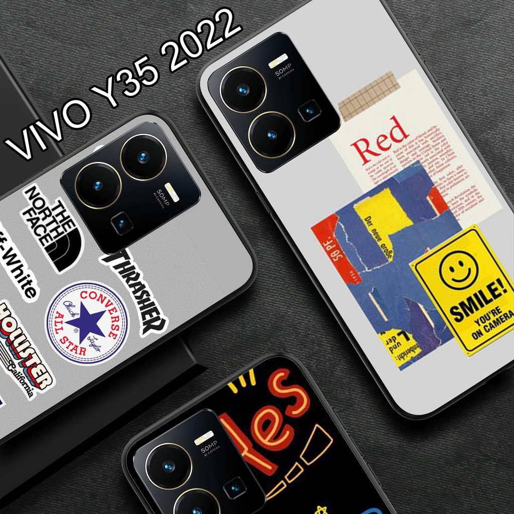 Jual Case Vivo Y35 2022 [H893] Softcase Kilau Vivo Y35 2022 Case Casing
