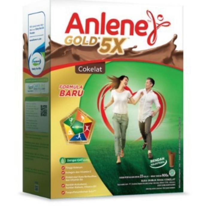 

[ COD ] anlene gold 5x coklat 900g