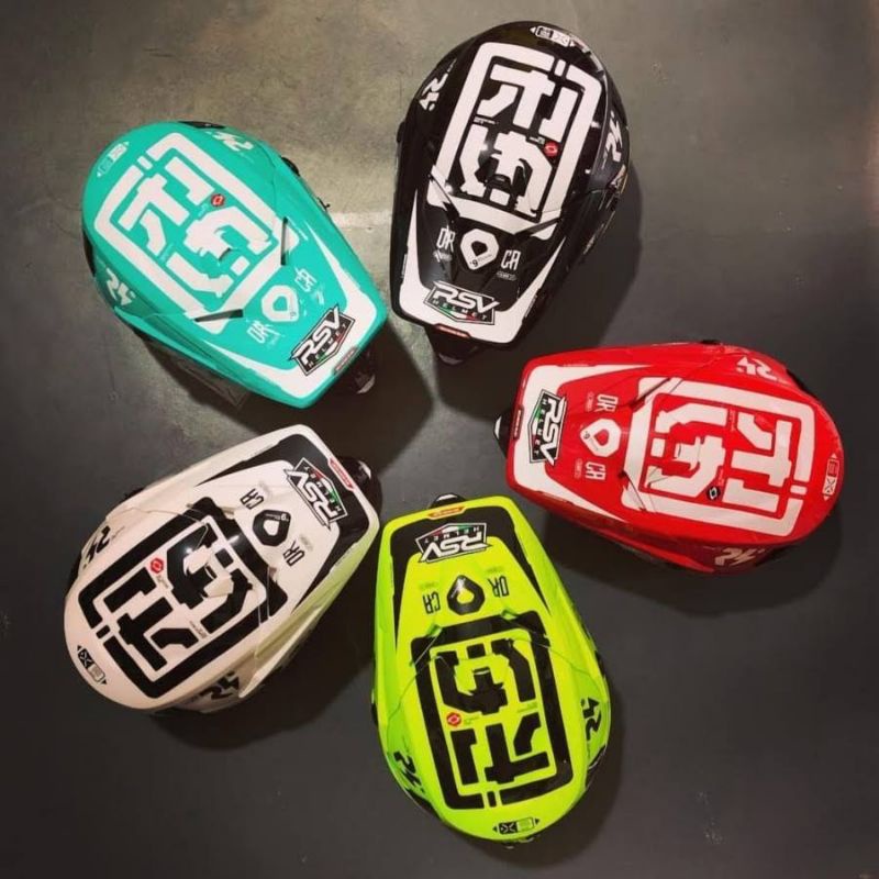 HELM CROSS / TRAIL SUPERMOTO RSV ORCA NECSTAR ORIGINAL