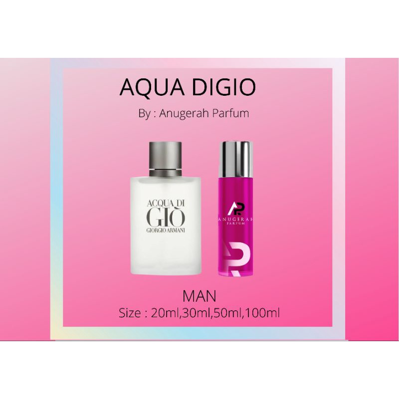 AQUA DIGIO PARFUM PRIA FRESH BERGAMOT BY AP