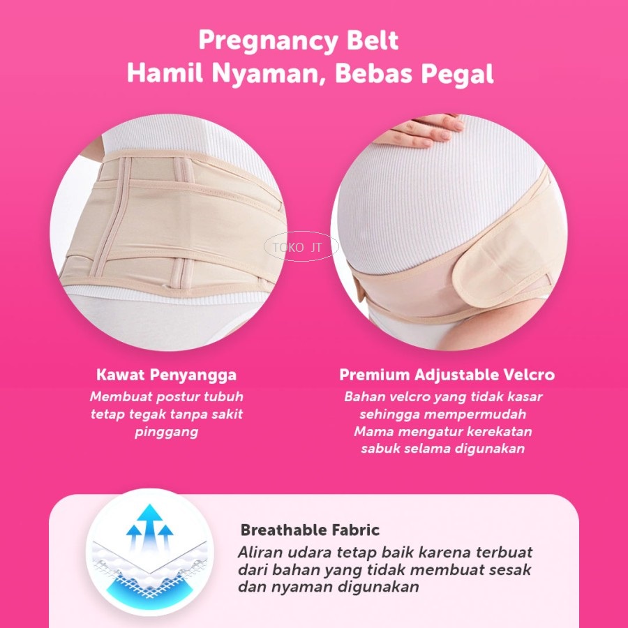 Sorex Maternity Support Belt Korset Penyangga Perut Hamil 4430