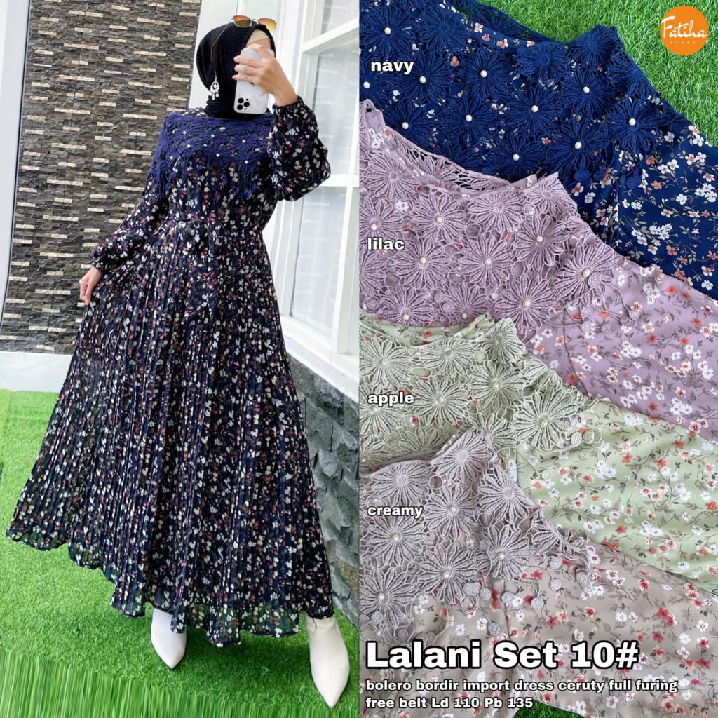 LALANI DRESS VOL 10 GAMIS PESTA ORI BY FATIHA