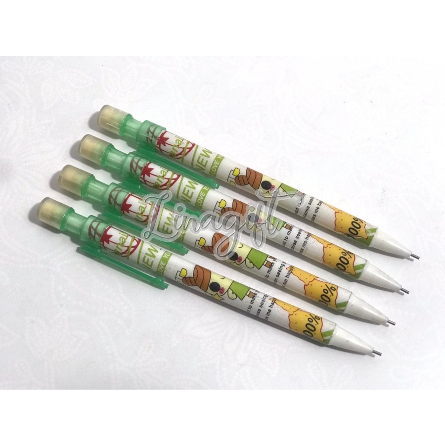 ( Ecer 1 Pcs ) MEKANIC PENCIL SALE - PENSIL MEKANIK 0.5 MM ANAK ANAK MURAH 2B
