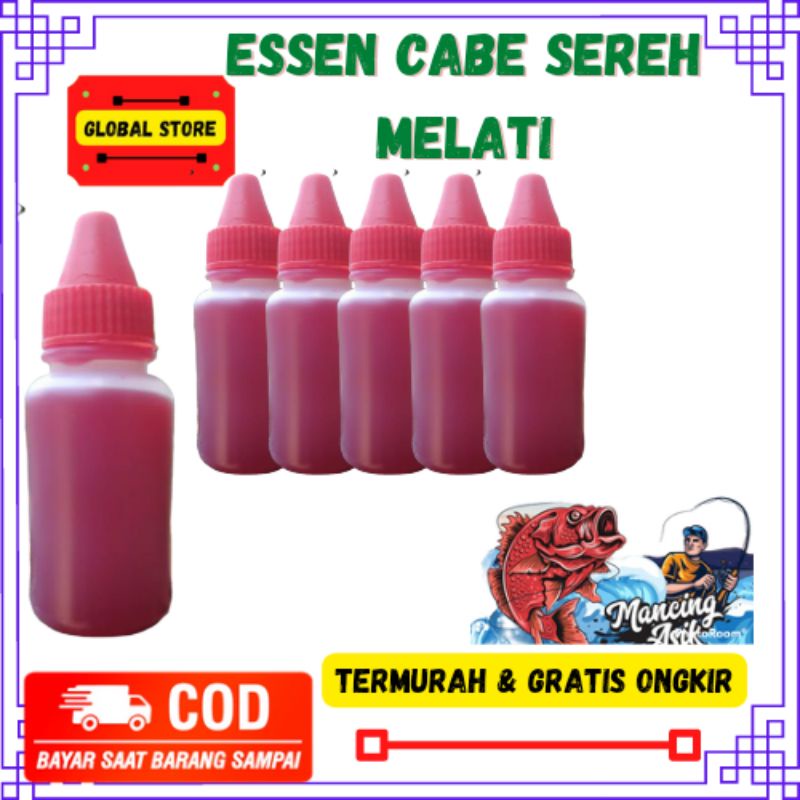 (Terlaris) Esen esen Cabe sereh melati / esen oplosan / esen ikan mas