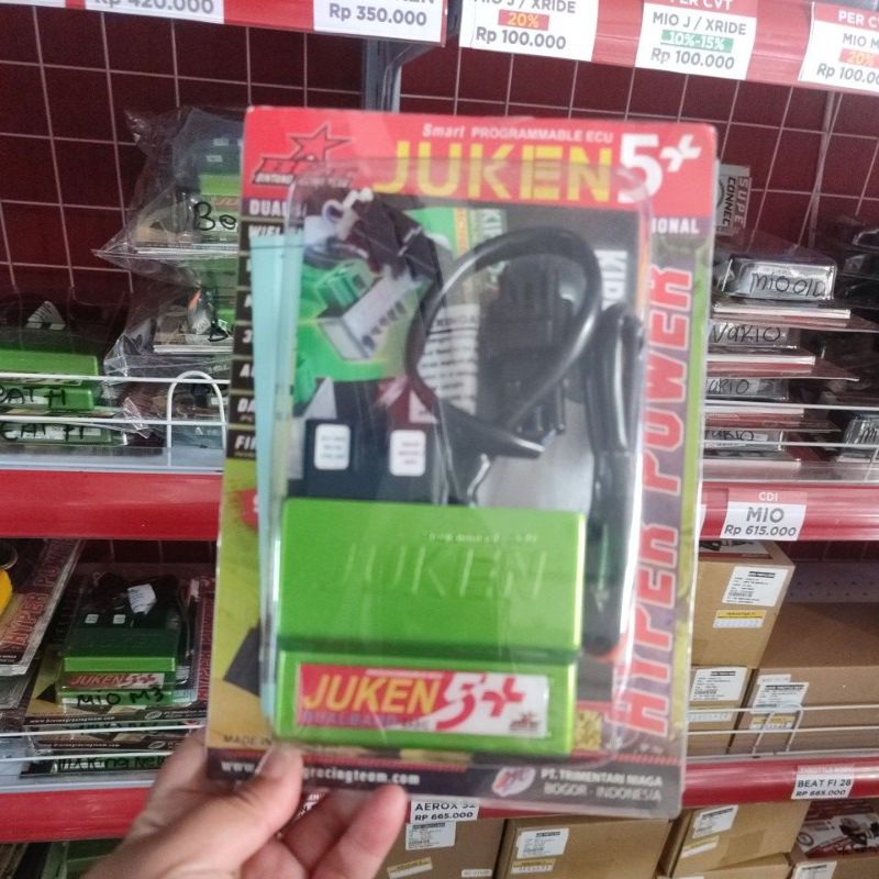 juken 5+ brt yamaha mio j dualband