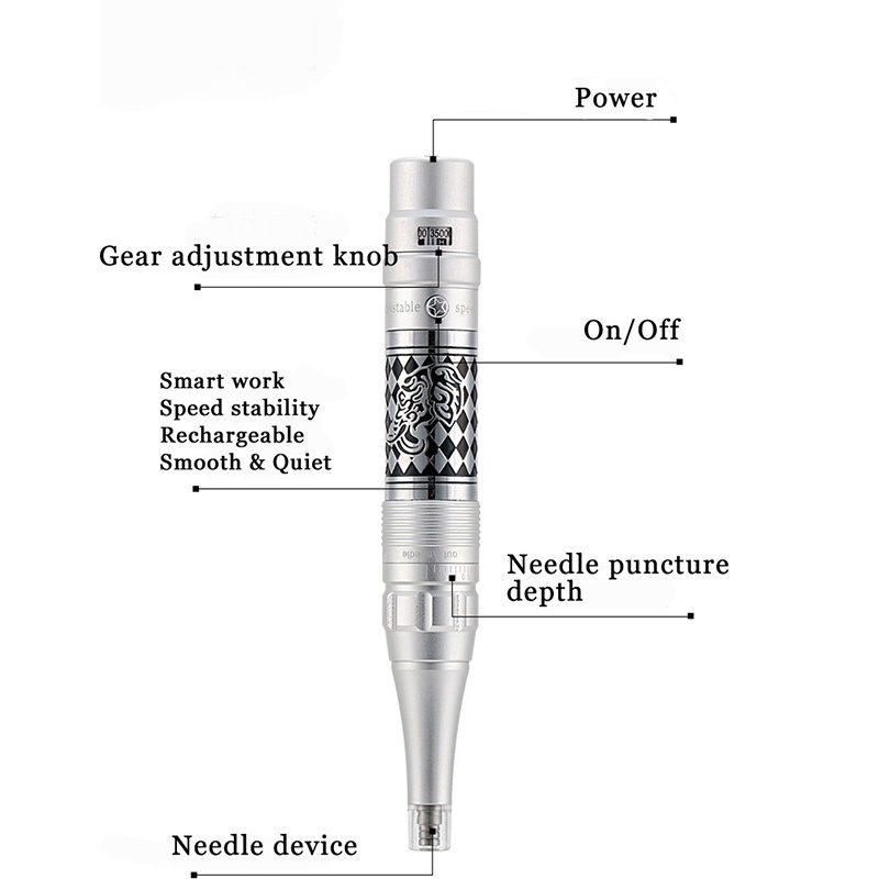 Professional  Alat mesin sulam alis/sulam bibir/eyeliner/tattoo Lip Pen 35000 rpm