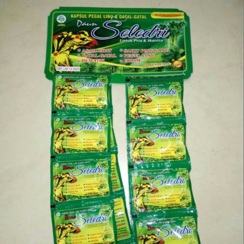 KAPSUL DAUN SELEDERI SELEDRI ORI