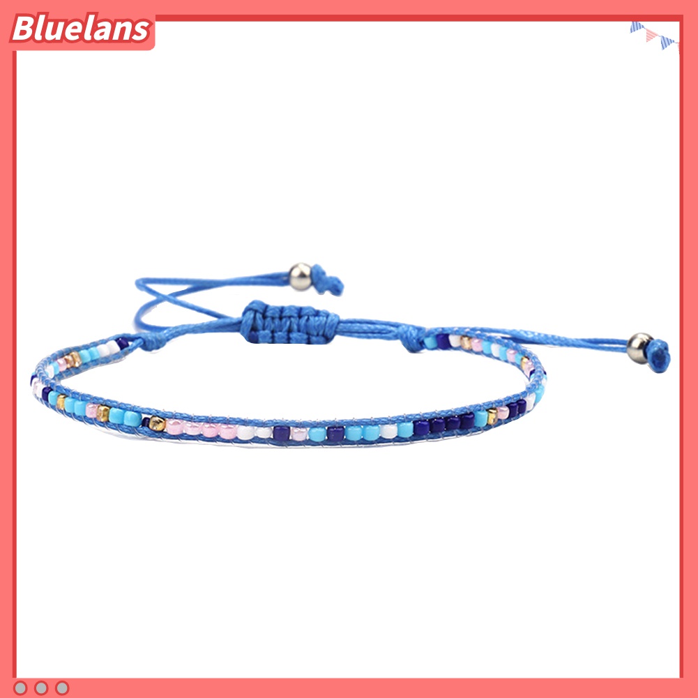 Gelang Tali Lilin Handmade Gaya Bohemian Untuk Wanita
