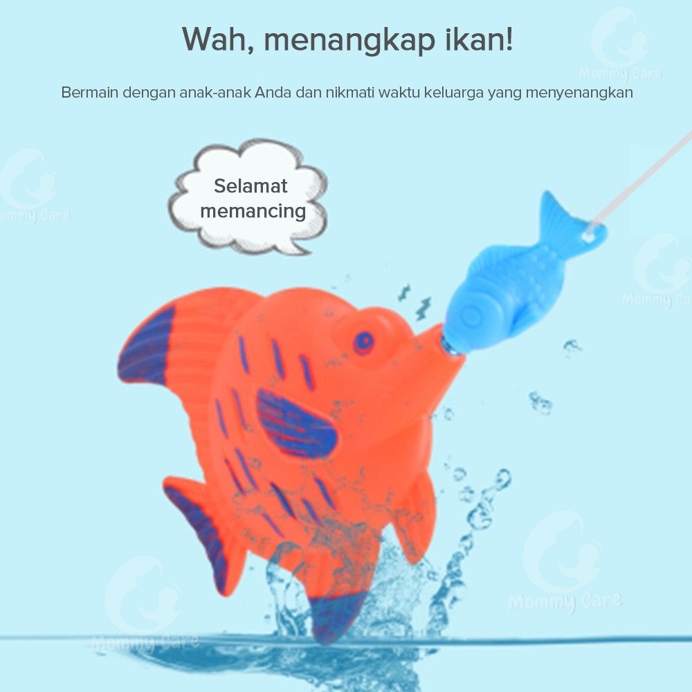 MOMMYCARE MAINAN PANCING IKAN MAGNET DAN KOLAM PANCINGAN MAGNET ANAK