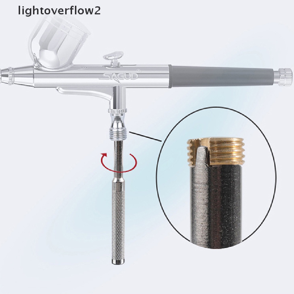 (lightoverflow2) Baut + Katup + Sekrup Pengganti Untuk Reparasi Airbrush (ID)