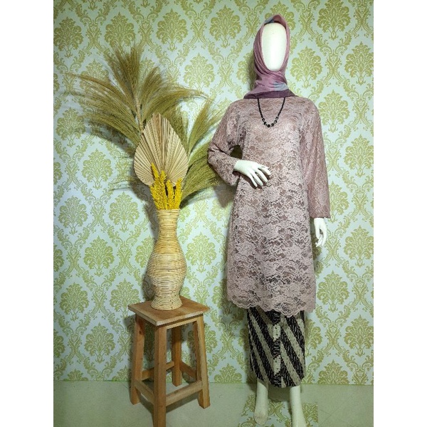 KEBAYA TUNIK BRUKLAT JUMBO XXXL ( LD 120)