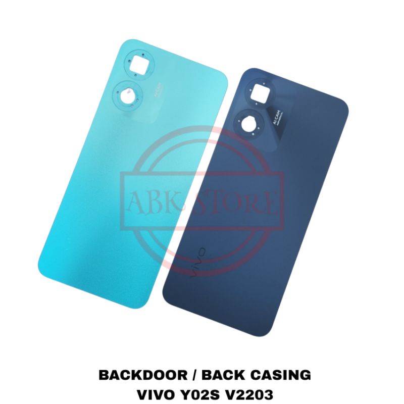 TUTUP BELAKANG BACKDOOR BACK CASING VIVO Y02S COVER BATERAI BACKCOVER