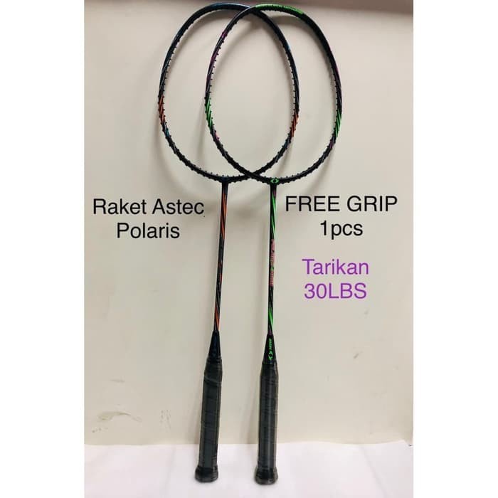 Raket Raket Badminton Astec Polaris 3100&3000 Free Grip