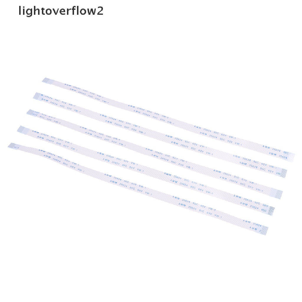 (lightoverflow2) 5pcs Kabel Konektor Mouse Touchpad 12-Pin Untuk ASUS K53S A53S X54