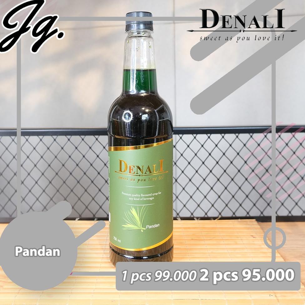 

✨10.10✨ COD PANDAN SYRUP DENALI 750ML murah