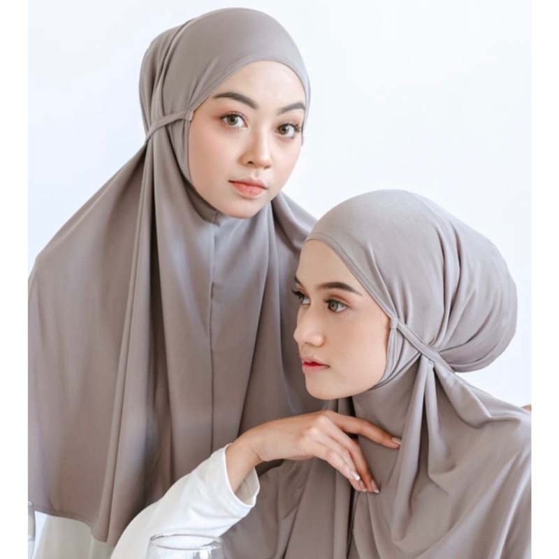 JILBAB BERGO MARYAM JERSEY - BERGO JERSEY HASNA - JILBAB BERGO JUMBO KERUDUNG BERGO TALI INSTAN