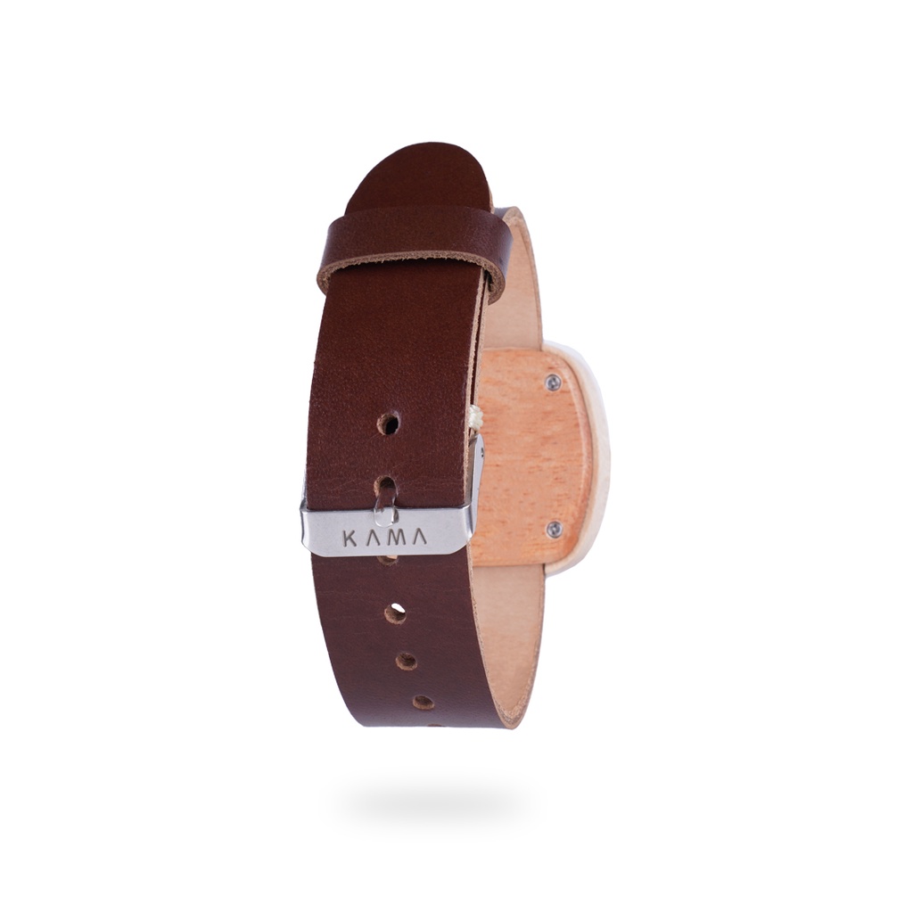 Kama Watch 2.0 Jam Tangan Kayu Maple Dial Hitam