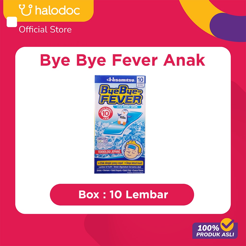 Bye Bye Fever Anak 10 Lembar