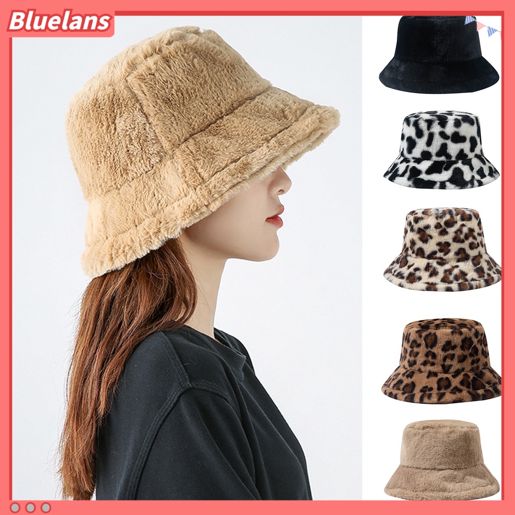 Bluelans Topi Nelayan Model Lipat Dapat Disesuaikan Bahan Plush Breathable Untuk Unisex