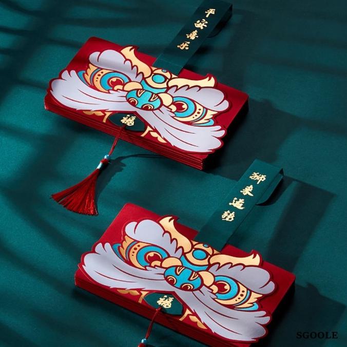 

CQ449 Amplop Angpao Lipat Tahun Baru Ci Imlek 2022 War Merah SGOOLE