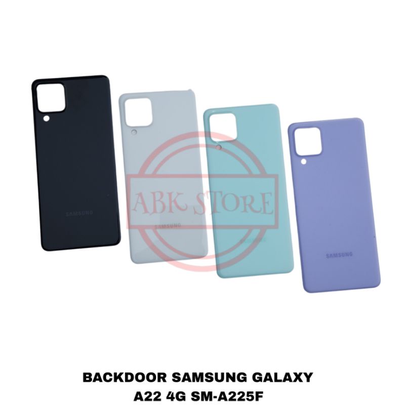 TUTUP BELAKANG BACKDOOR BACKCOVER SAMSUNG GALAXY A22 4G A225F BACK CASING COVER BATERAI