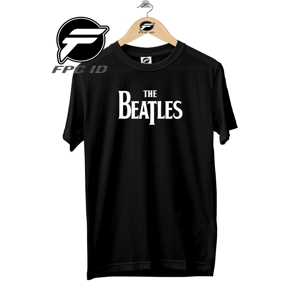 Kaos Musik The Beatles Cotton Combed 30s Pakaian Distro Jumbo Pilihan Favorite Fpc Id