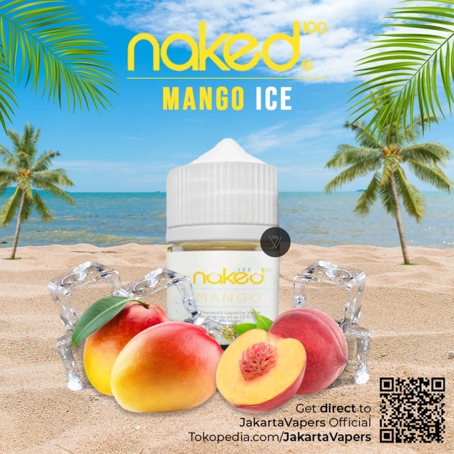 Jual Naked Mango Ice Liquid Ml By Naked Usa Shopee Indonesia