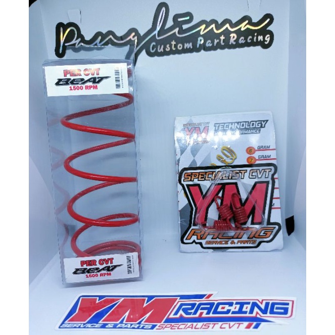 Per CVT 2000RPM + Per Kampas Ganda 2000RPM YM RACING ALL MATIC | CVT