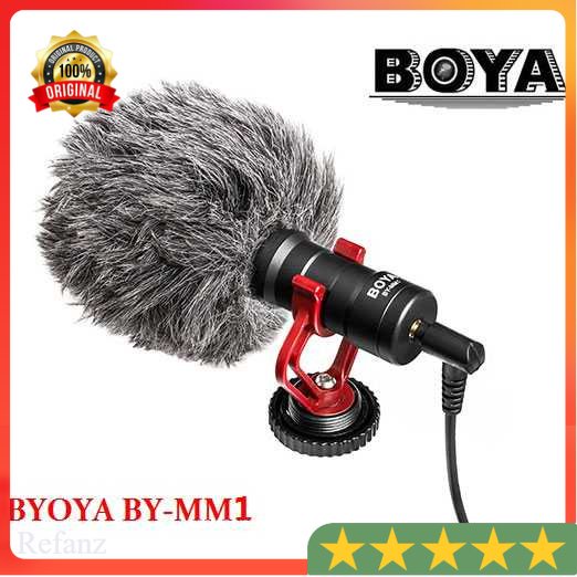 Shotgun Microphone for Smartphone &amp; DSLR  Boya - BY-MM1