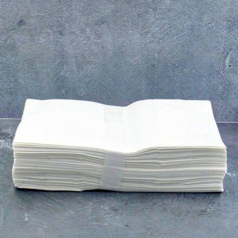 

Paper Bag Kantong Putih Polos - Kantong Kertas- kantong Fried Chicken isi 100 pcs.