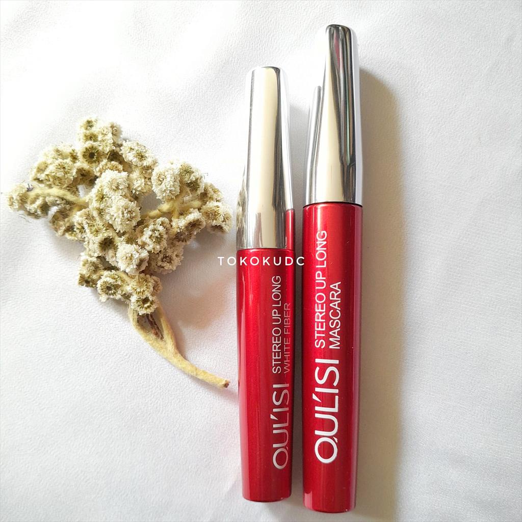 OULISI STEREO UP LONG MASCARA WITH WHITE FIBER / MASCARA WATERPROOF BY TOKOKUDC