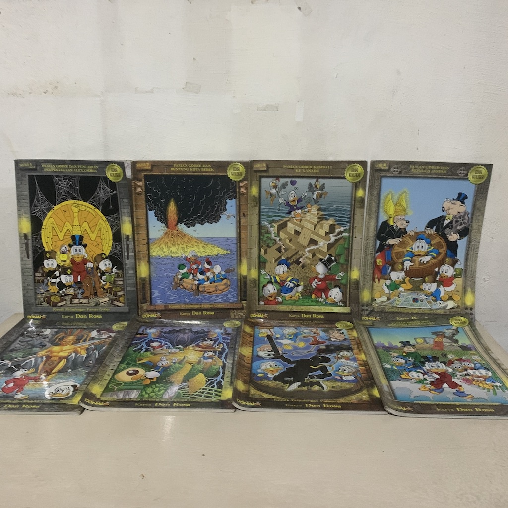 Donal Bebek Edisi Koleksi Komik Petualangan Paman Gober Don Rosa