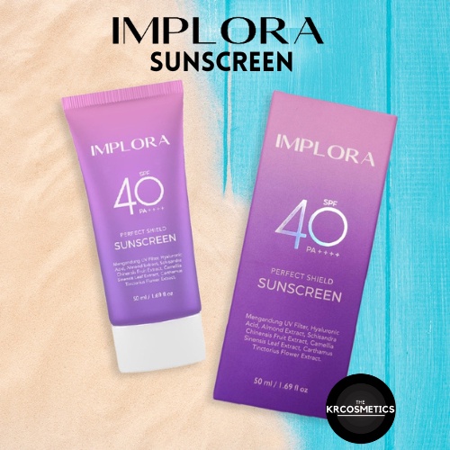 IMPLORA Perfect Shield Sunscreen SPF40 PA++++ 50ml