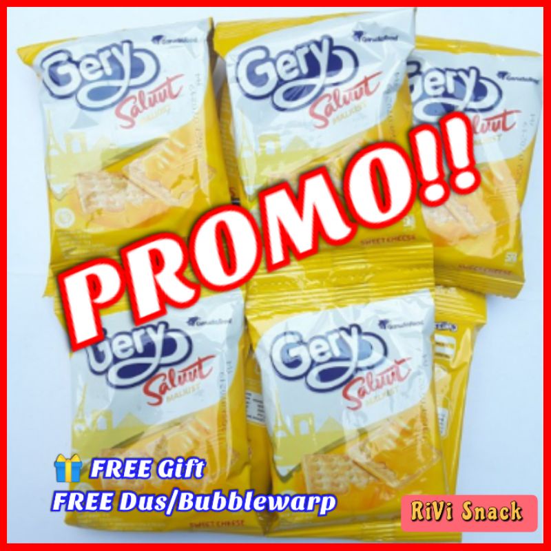 [PROMO] GERY SALUUT MALKIST KEJU BISKUIT ENAK / SNACK ULTAH