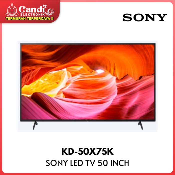 TV SONY BRAVIA KD-50X75K 50 Inch 4K UHD HDR Smart Android  KD50X75K 50X75