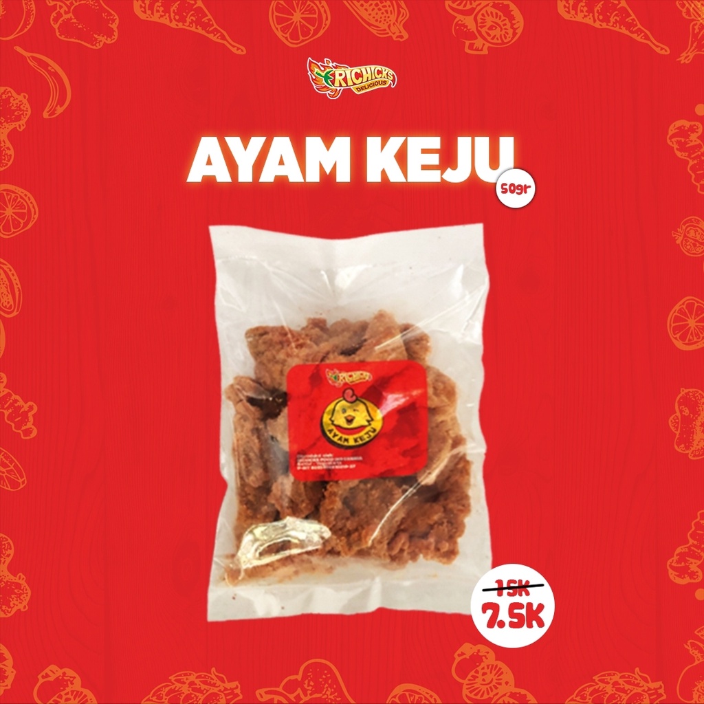 Jual Richicks Mini Kulit Ayam Crispy Rasa Ayam Keju Keripik Cemilan