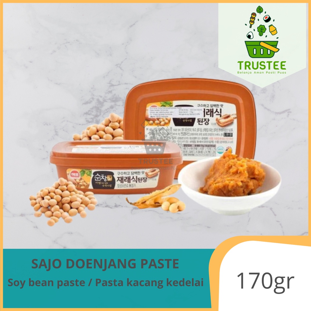 Sajo DOENJANG Korean Soy Bean Paste / Pasta Kacang Kedelai / Tauco Korea 170gr DJ