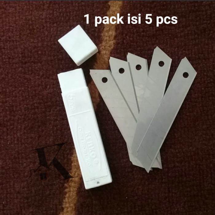 

Eklusif Isi Cutter Kenko L 500 / Refil Spare Blade L150 / Pisau Cutter Gypsum Murah