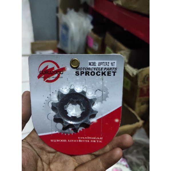 gear gir depan wilwood jupiter z. fiz r. vixion 428-10T