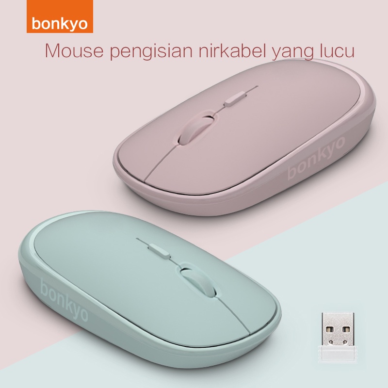 Foto Bonkyo Mouse Wireless Optical Dan Minimalism - MSE6