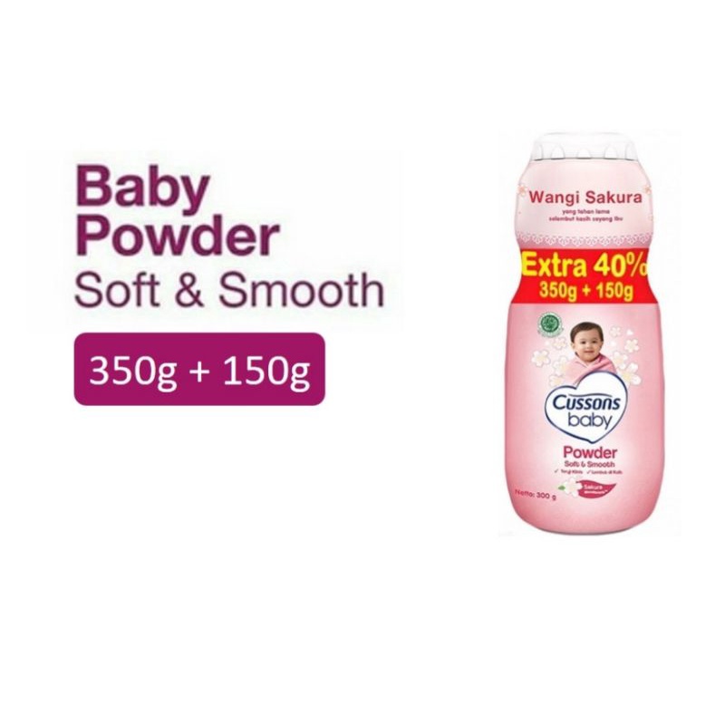 Cussons Baby Powder 350gr + 100gr/Bedak Baby