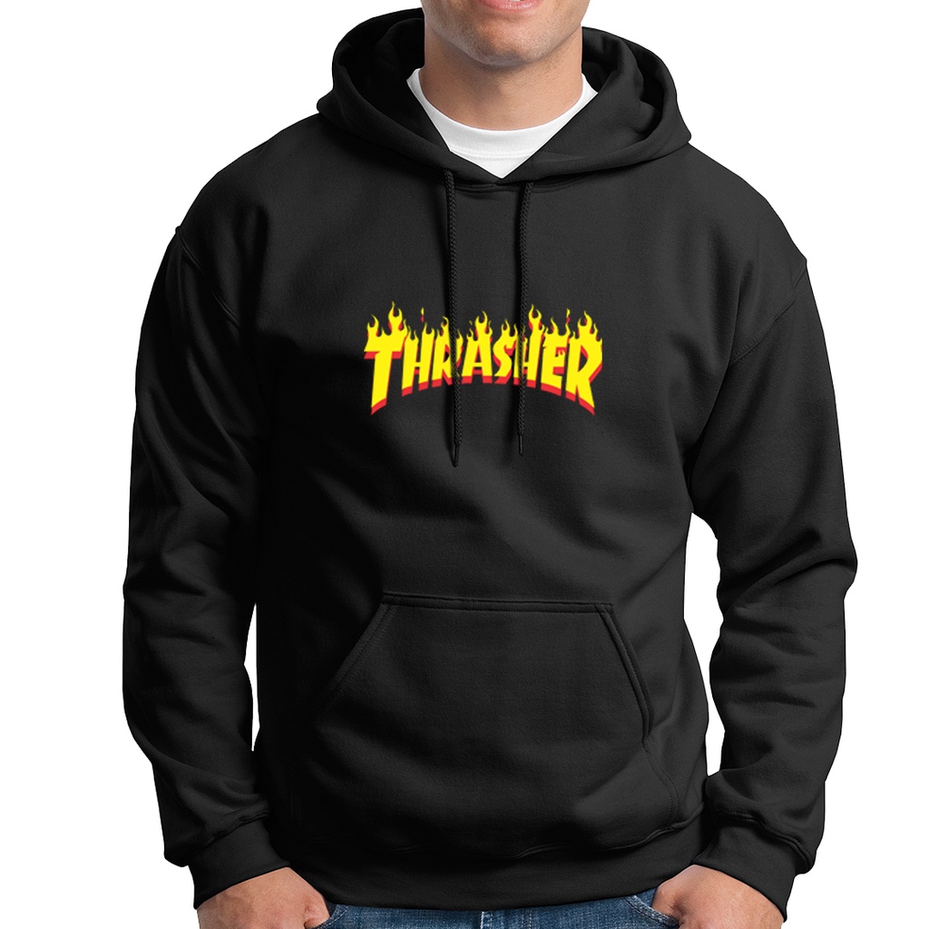 SWEATER HOODIE THRASHER FOGO FIRE UNISEX