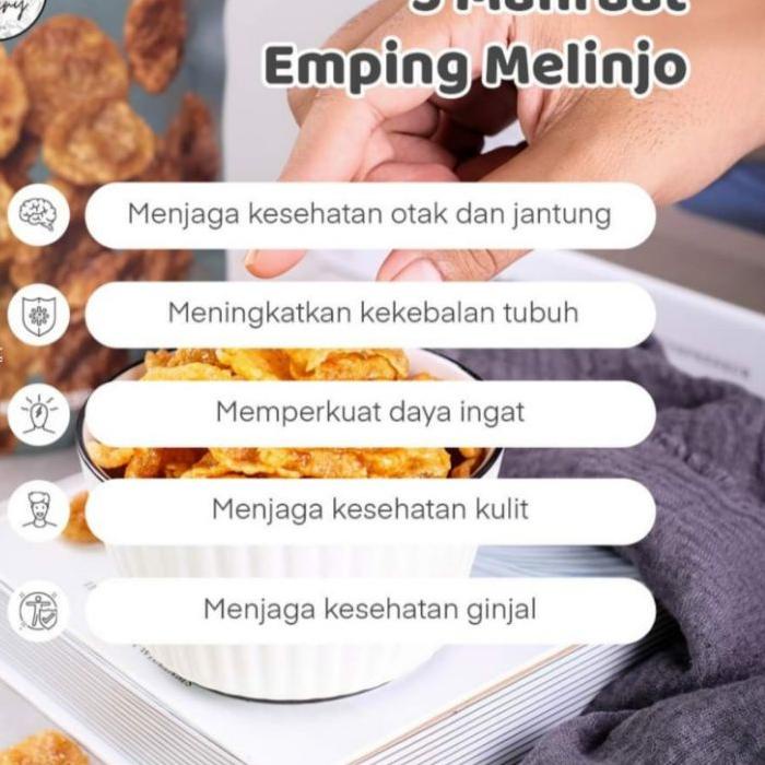 

Pasti Ada Emping Melinjo Pedas Manis Harvest Eatery+