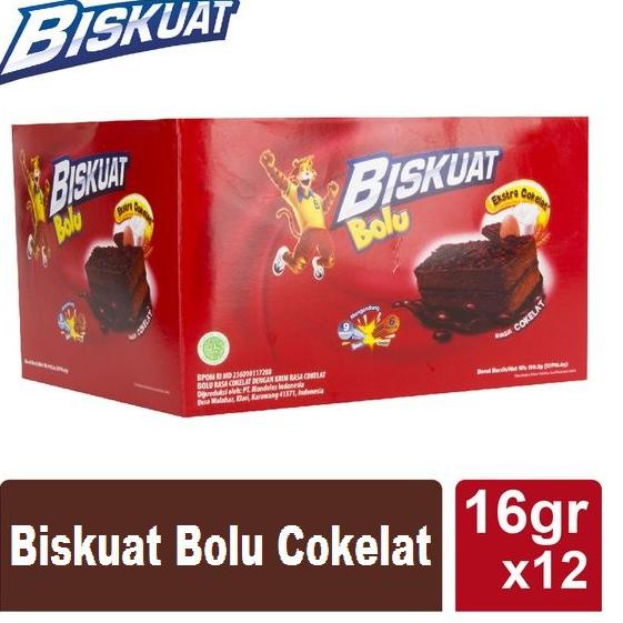 

KODE3u8Ti--BISKUAT BOLU COKELAT 16 gr - 1 Box Isi 12 pcs ( HARGA 1 BOX )