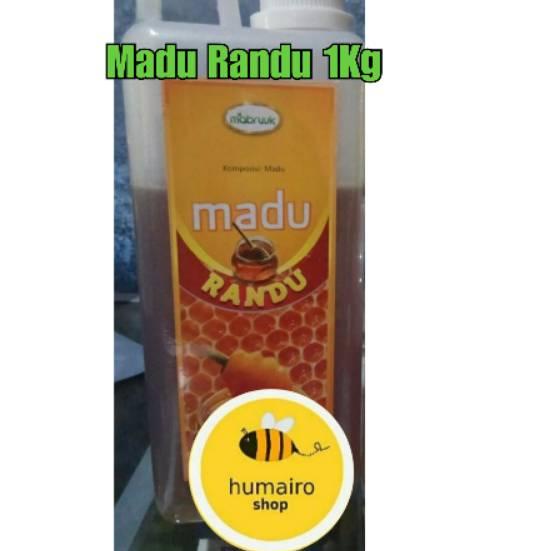 

✨STAR✨ Madu Randu Madu Bunga Randu Mabruuk 1000 gram ( 1 kg) murah