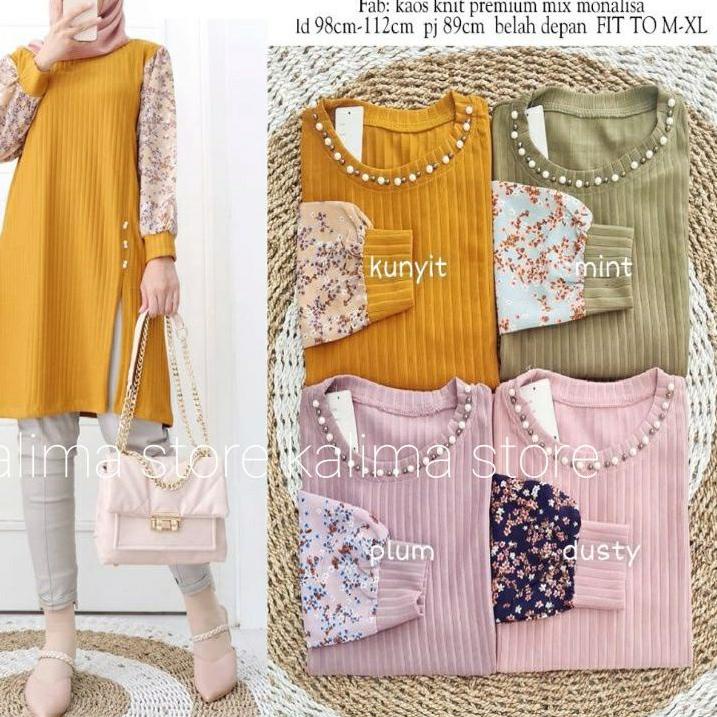 Paling Diminati tunik import terbaru 2022/baju tunik wanita aplikasi mutiara