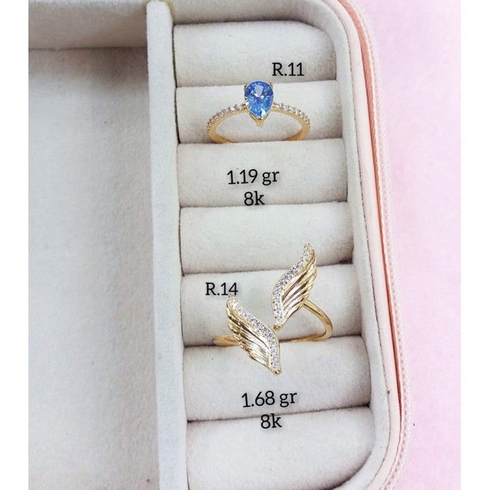 Cincin sayap kadar 375 8k wanita dewasa