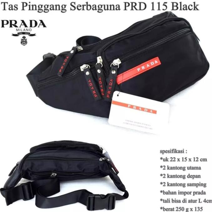 Tas Pinggang Pria Prada