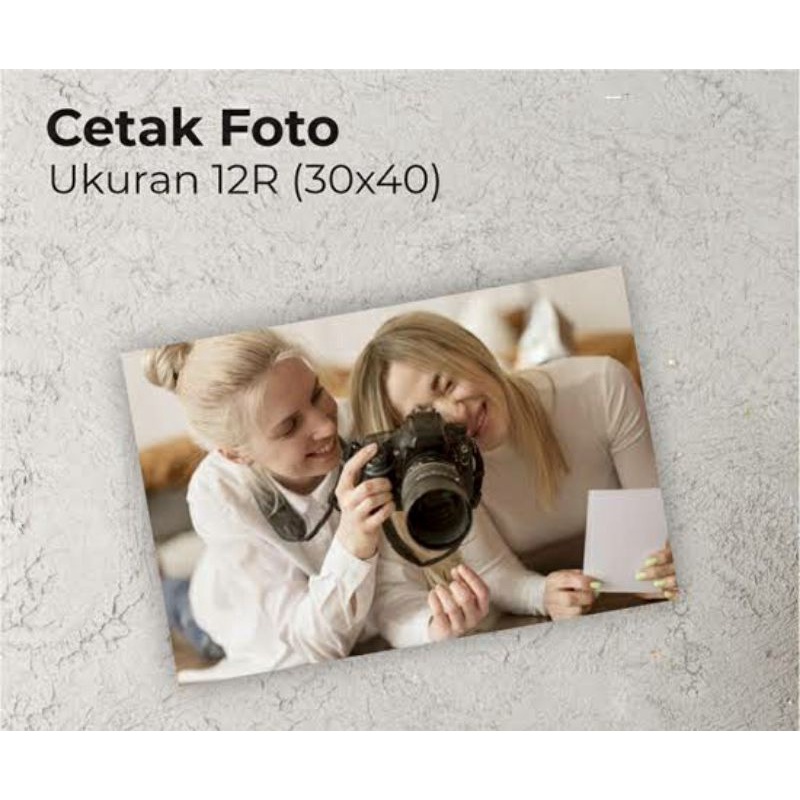 Cetak poto 12 r
