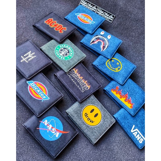 Dompet Distro Dompet Pria Dompet Keren Dompet Kanvas Wallet Pria Wanita Unisex